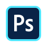 Adobe Photoshop logo for photo editing and digital art