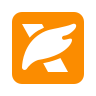 Foxit PDF reader logo for lightweight document editing