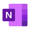 Microsoft OneNote logo for digital note-taking